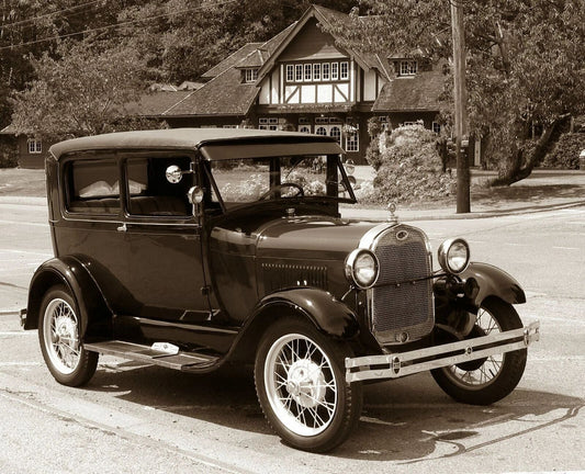 1928 Model A Ford American Made Classic Vintage Retro Car Picture Photo