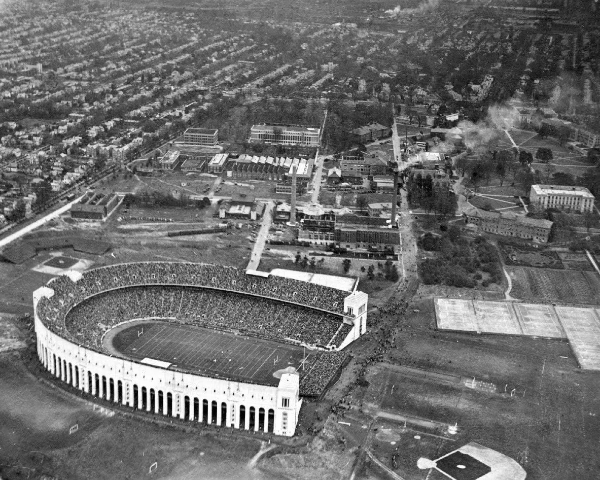 1928 Ohio Stadium Glossy Photo Print Aerial Poster Ohio State Buckeyes