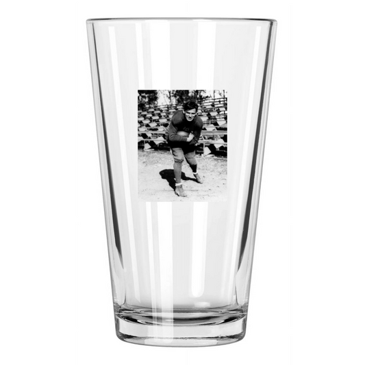 1929 Green Bay Packers Johnny 'Blood' Mcnally Football Pint Beer Drinking Glass