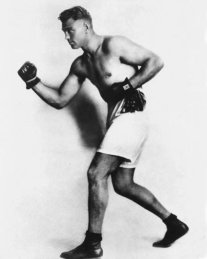 1929 Heavyweight Boxer Jack Dempsey Boxing Photo Glossy Poster Print