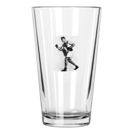 1929 Heavyweight Boxer Jack Dempsey Boxing Photo Pint Beer Drinking Glass