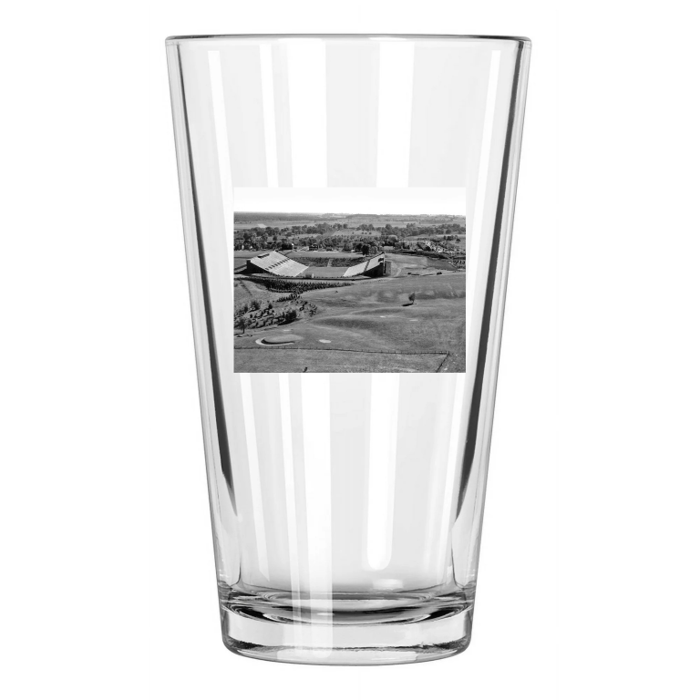 1929 Kinnick Iowa Stadium Photo Field Iowa Hawkeyes Pint Beer Drinking Glass