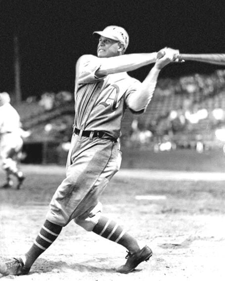 1929 Philadelphia A'S Jimmie Foxx Photo Baseball Print Glossy Poster Hof 51