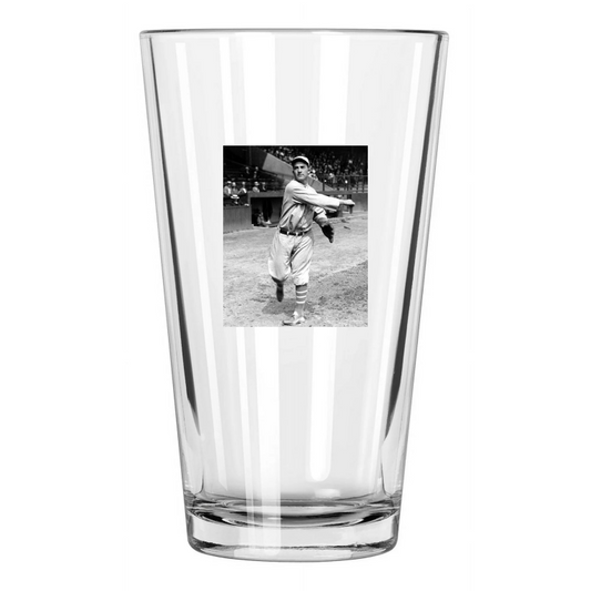 1929 Philadelphia Athletics Al Simmons Photo Hof 53 Pint Beer Drinking Glass