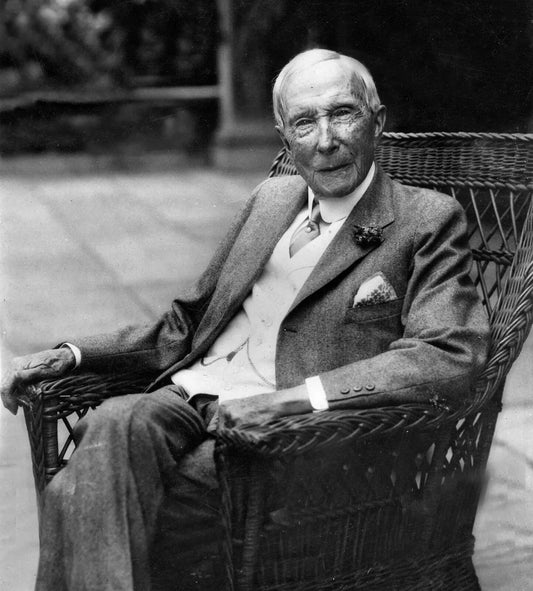 1930 John D Rockefeller American Businessman Portrait Picture Photo