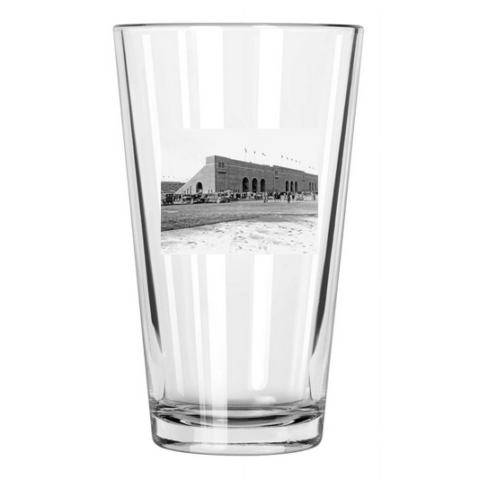 1930 Kinnick Iowa Stadium Photo Field Iowa Hawkeyes Pint Beer Drinking Glass
