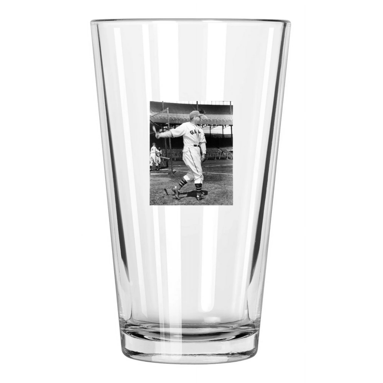 1930 New York Giants Bill Terry Baseball Reprint Hof 54 Pint Beer Drinking Glass