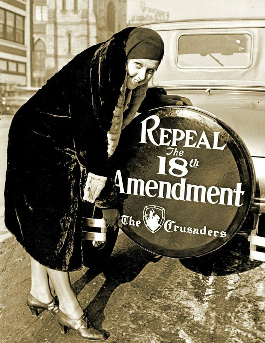 1930 Repeal The 18Th Amendment Prohibition Vintage Old Photo Reprint