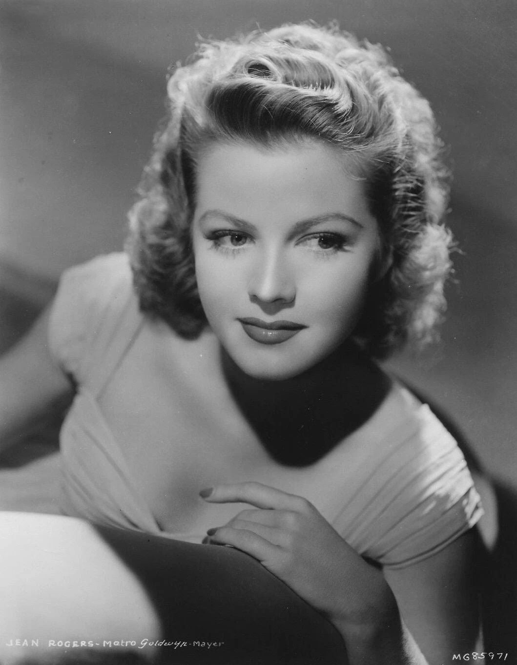 1930S Actress Jean Rogers Publicity Portrait Picture Keychain Keychain Print