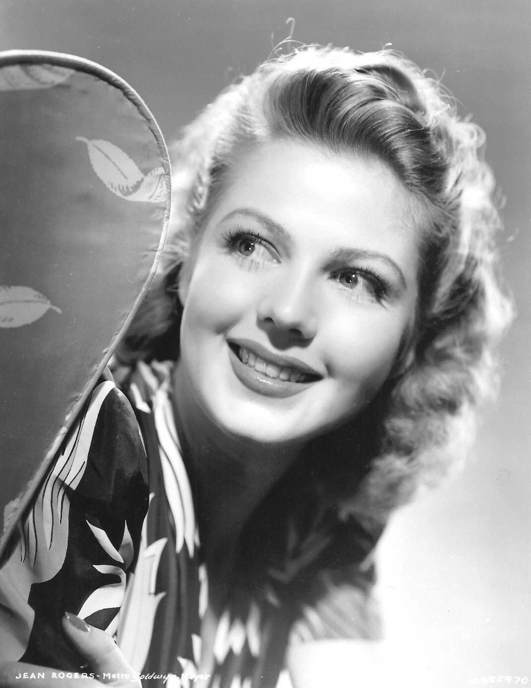 1930S Actress Jean Rogers Publicity Portrait Picture Keychain Keychain