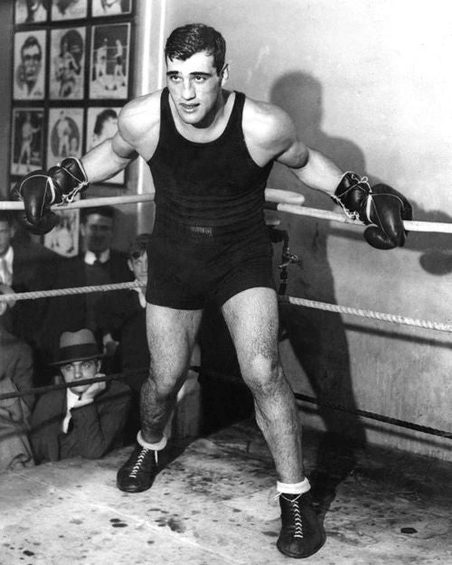 1930S Heavyweight Champion Primo Carnera Glossy Boxing Photo Pose Poster