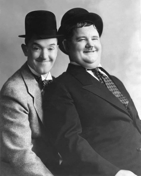 1931 Actors Laurel And Hardy Glossy Magnet Portrait Magnet