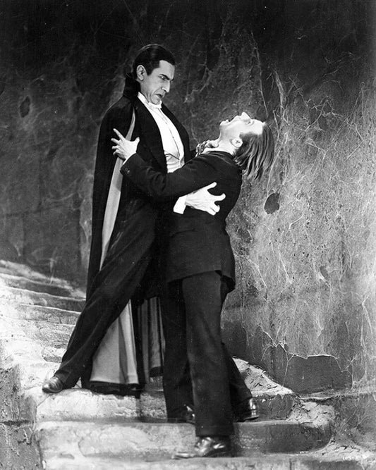 1931 Bela Lugosi & Dwight Frye In Classic Film Dracula 300 Piece Jigsaw Puzzle