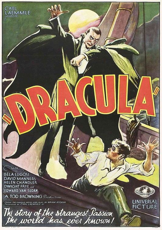 1931 Dracula Movie Keychain Bella Lugosi Universal Horror