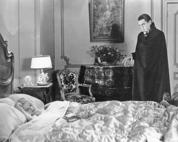 1931 Film Dracula Glossy Magnet Bela Lugosi And Helen Chandler Magnet