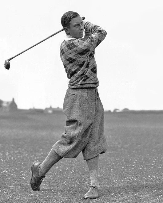 1931 Golfer Thomas Henry Cotton Glossy Magnet Vintage Print Golfing Magnet