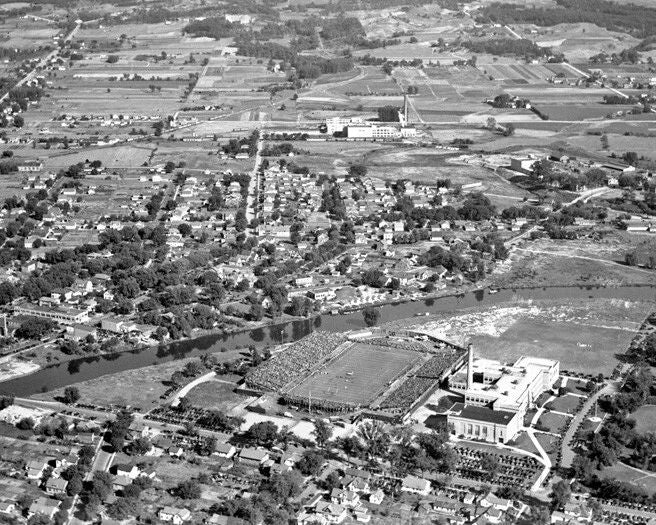 1931 Green Bay Packers City Stadium Glossy Magnet Football Magnet