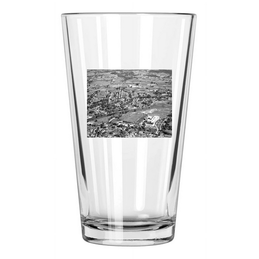 1931 Green Bay Packers City Stadium Photo Football Pint Beer Drinking Glass
