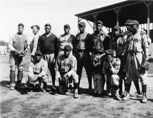 1931 Mohawk Giants Team Photo Baseball Negro League 300 Piece Jigsaw Puzzle