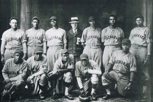 1931 New Jersey Bacharach Giants Team Magnet Baseball Picture Negro League