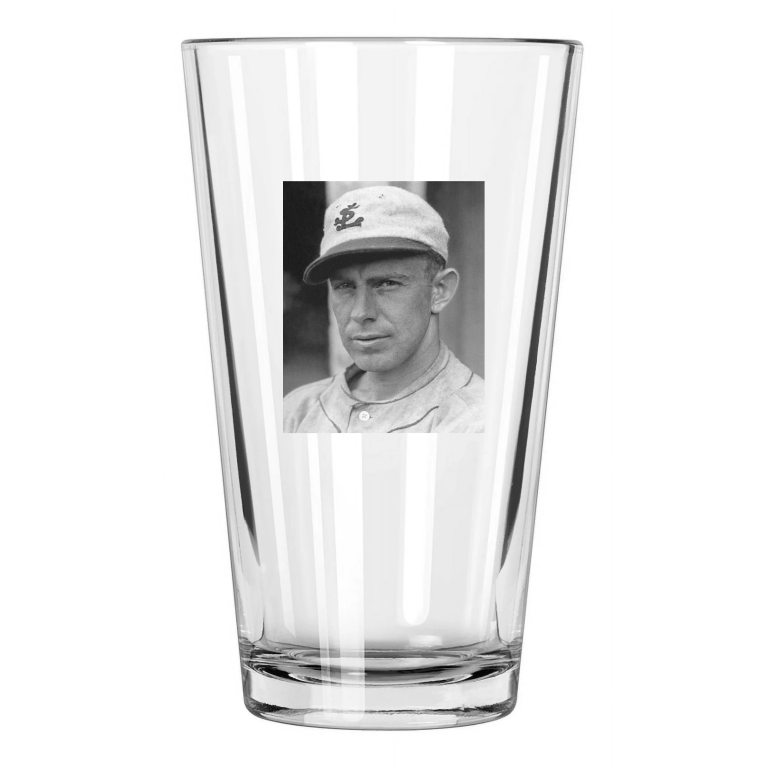 1931 St Louis Browns Rick Ferrell Photo Hof 84 Pint Beer Drinking Glass