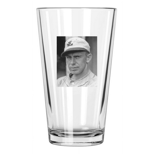 1931 St Louis Browns Rick Ferrell Photo Hof 84 Pint Beer Drinking Glass
