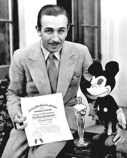 1932 Film Producer Walter Walt Disney Glossy Photo Mickey Mouse Print