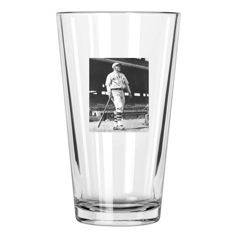 1932 New York Giants Bill Terry Photo Baseball Hof 54 Pint Beer Drinking Glass