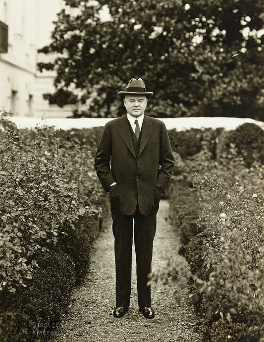 1932 President Herbert Hoover United States Old Retro 300 Piece Jigsaw Puzzle