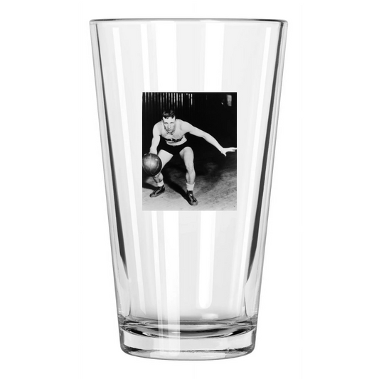 1932 Purdue John Wooden Photo Ncaa College Ucla Coach 1 Pint Beer Drinking Glass