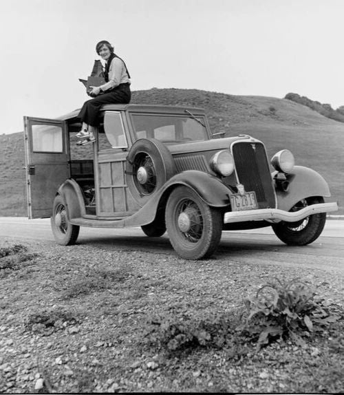1933 Ford Woody Classic Car Truck Station Wagon Depression Magnet Picture