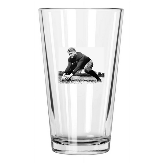1933 Former President Gerald R Ford College Football Pint Beer Drinking Glass
