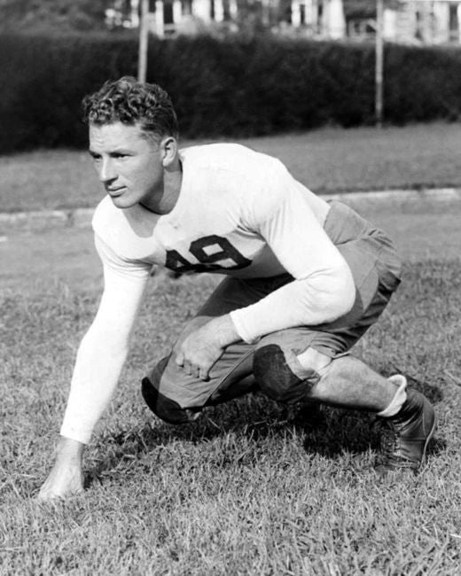 1934 Alabama Don Hutson Glossy Magnet College Footbal Magnet