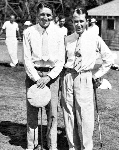 1934 Craig Wood And Paul Runyan Glossy Magnet Pga Williiamsville Magnet