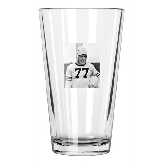 1934 Chicago Bears Red Grange Photo Football Hof 63 Pint Beer Drinking Glass