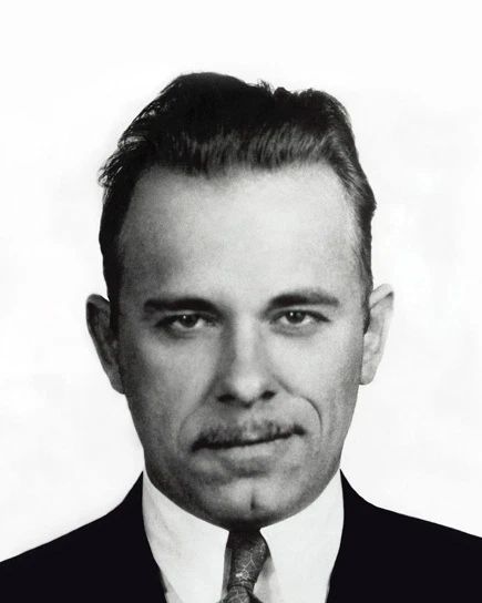 1934 Famous Bank Robber John Dillinger Glossy Magnet Criminal Print