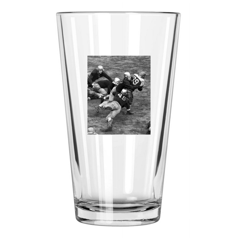 1934 Fordham University Vince Lombardi College Football 2 Pint Beer Glass
