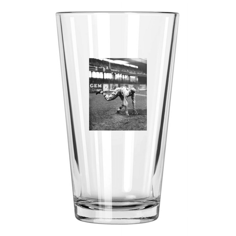 1934 St Louis Cardinals Dizzy Dean Photo Baseball Pint Beer Drinking Glass