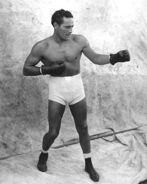 1935 Heavyweight Fighter Max Baer Glossy Boxing Keychain Boxer Keychain