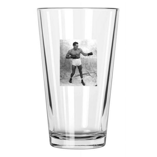 1935 Heavyweight Fighter Max Baer Boxing Photo Boxer Pint Beer Drinking Glass