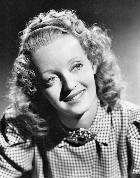 1935 Hollywood Actress Bette Davis Retro Vintage Poster Photo