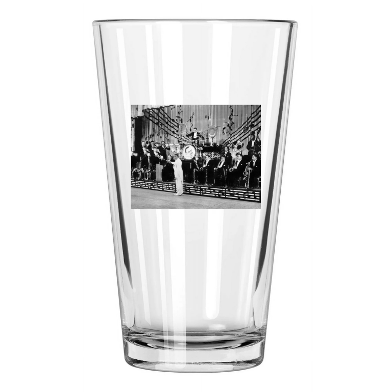 1935 Jimmie Lunceford And Jazz Orchestra Photo Big Band Pint Beer Drinking Glass