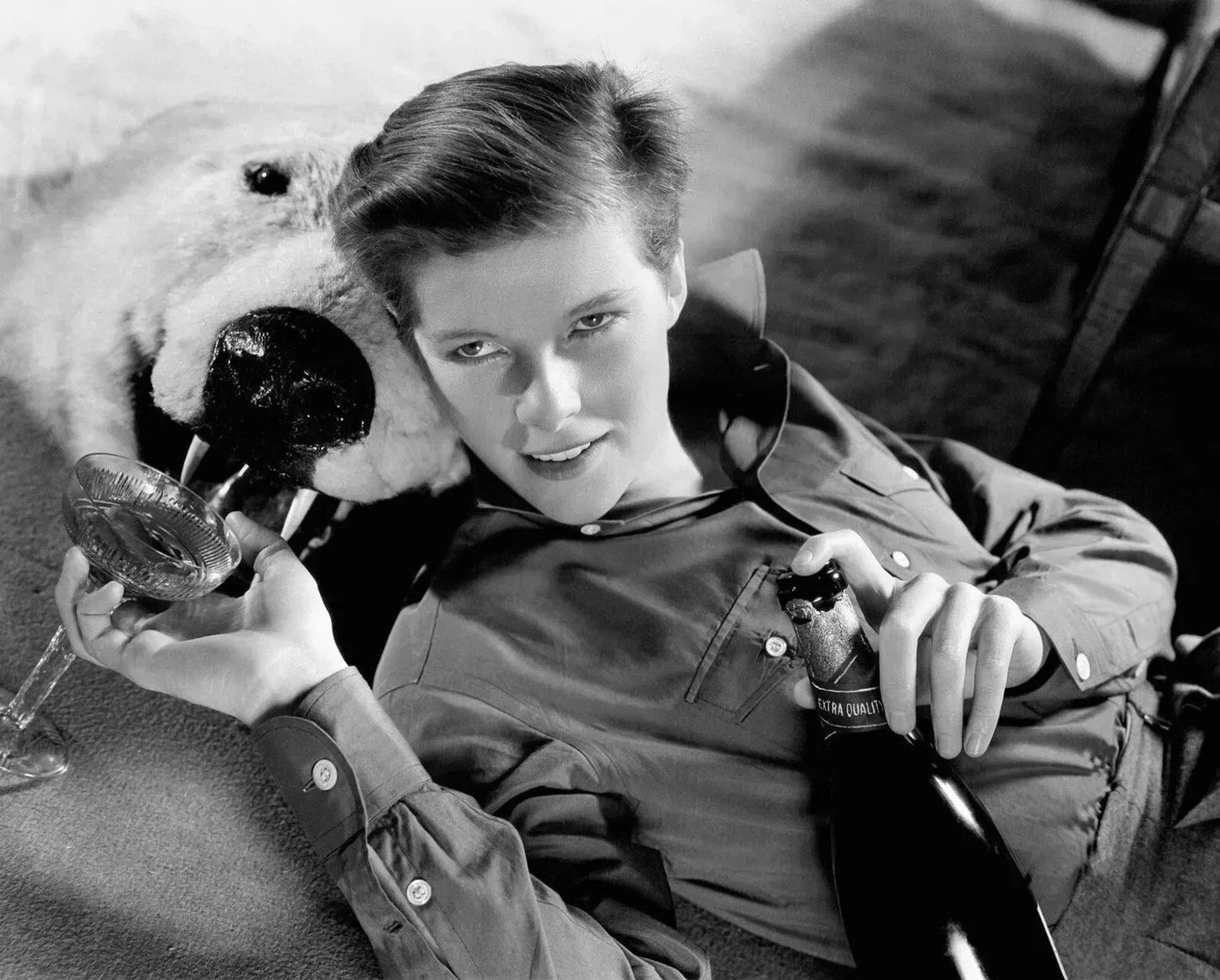 1935 Katharine Hepburn In Sylvia Scarlett Classic Film 300 Piece Jigsaw Puzzle