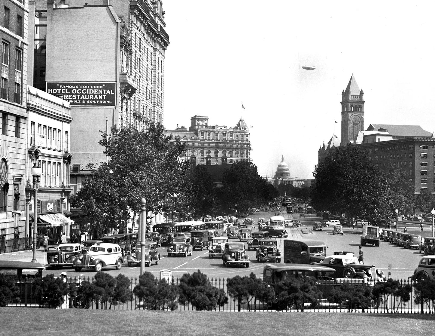 1935 Pennsylvania Avenue Washington Dc Old Vintage Photo Reprint