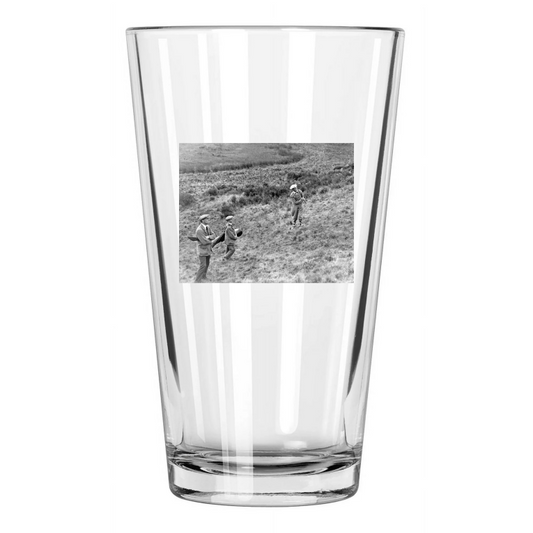 1935 Scotish Golfer George Duncan Photo Golf Pint Beer Drinking Glass