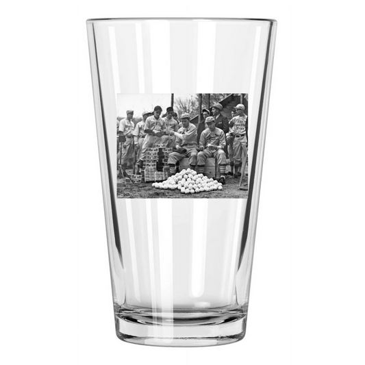 1935 St Louis Cardinals Dizzy Dean And Paul Dean 1 Pint Beer Drinking Glass