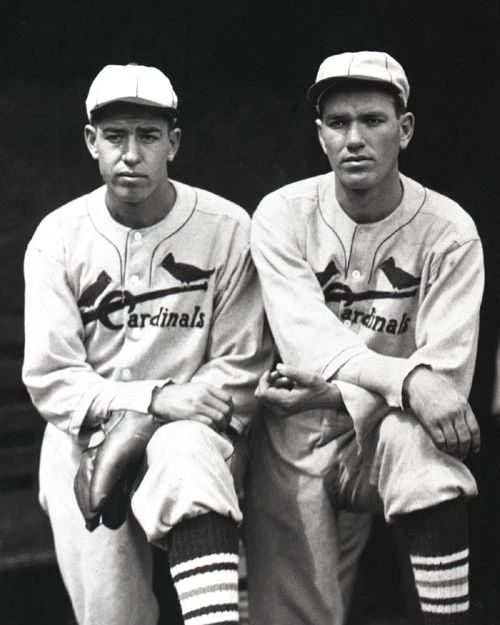 1935 St Louis Cardinals Dizzy Dean And Paul Dean Glossy Magnet Magnet 2
