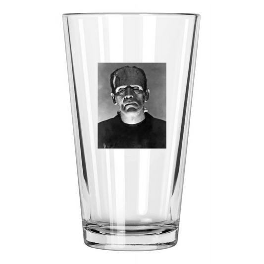 1935 The Bride Of Frankenstein Boris Karloff Celebrity Pint Beer Drinking Glass