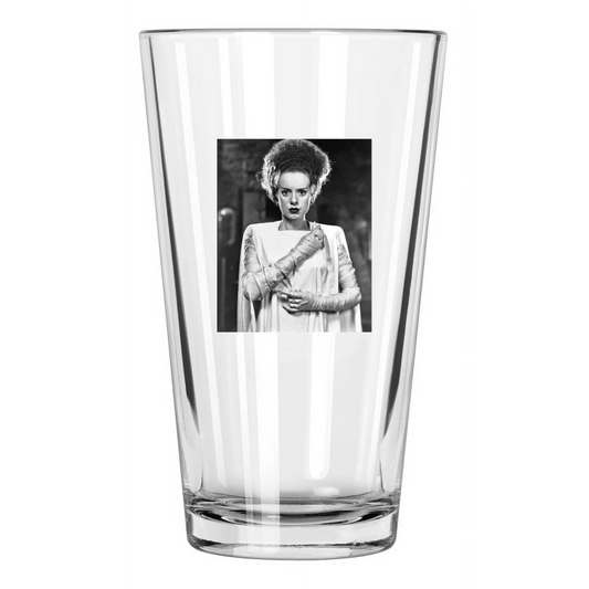 1935 The Bride Of Frankenstein Elsa Lanchester Celebrity Pint Beer Glass