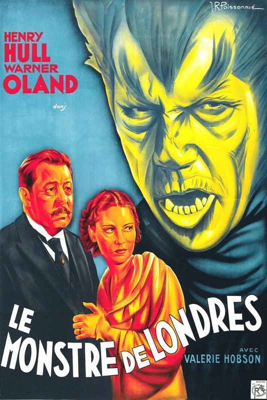1935 Werewolf Of London Movie Poster Henry Hull Warner Oland